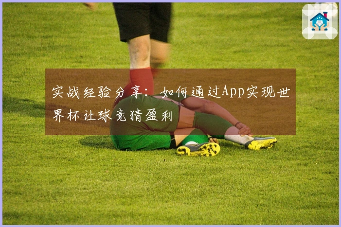 实战经验分享：如何通过App实现世界杯让球竞猜盈利