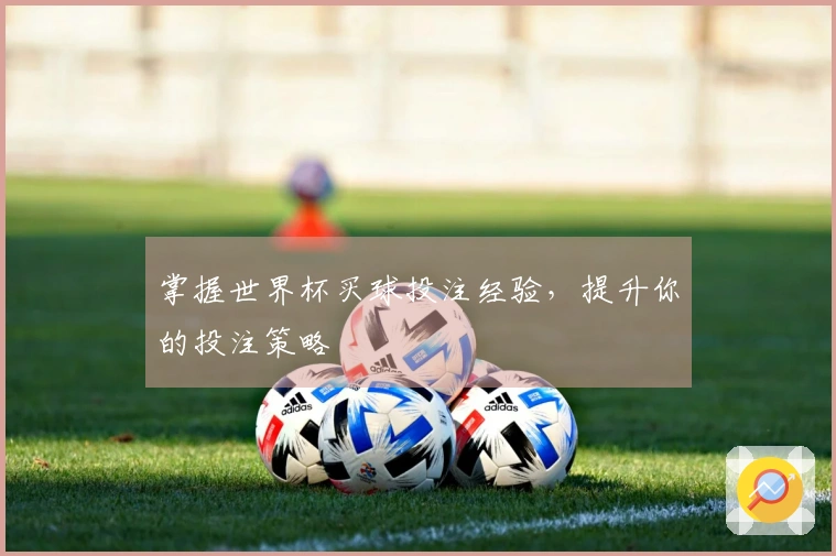 掌握世界杯买球投注经验，提升你的投注策略